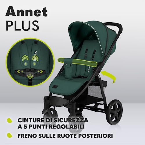 Lionelo Annet Passeggino pieghevole funzione