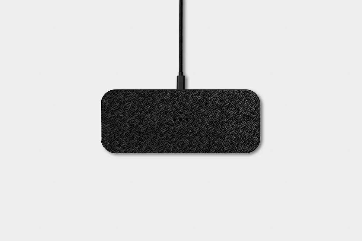 Dual Device Wireless Charger, Black