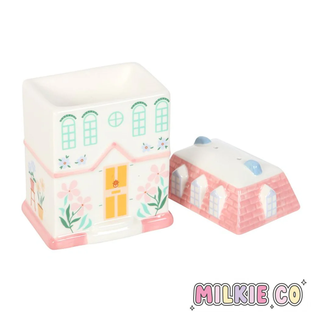Pastel House Wax Melt Burner