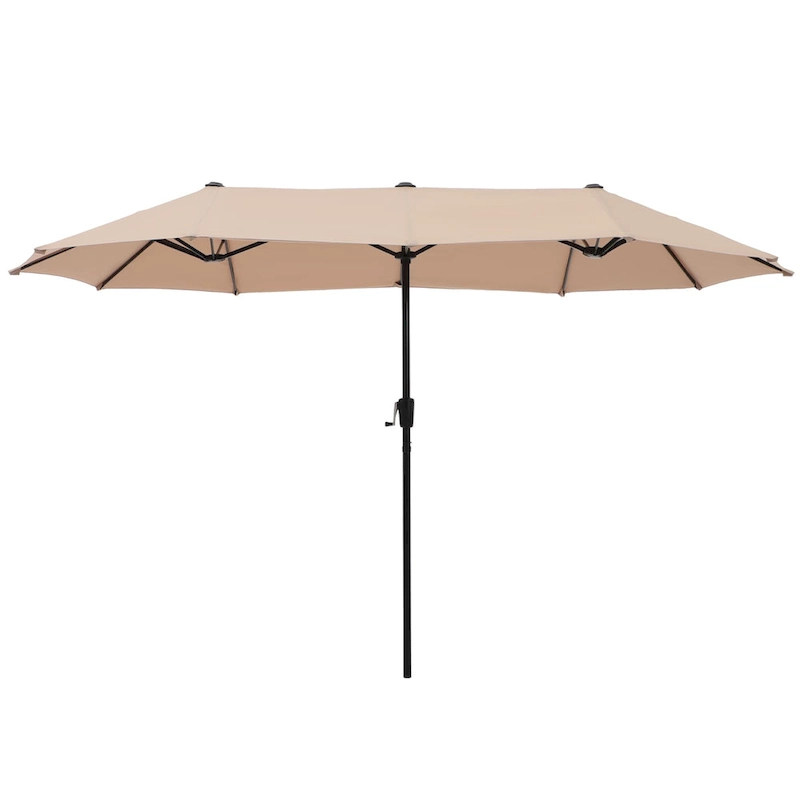 7/8-Piece Patio Dining Set including 60x38 Slatted Metal Table with 1.56 Umbrella Hole and 6 Spring Motion Chairs