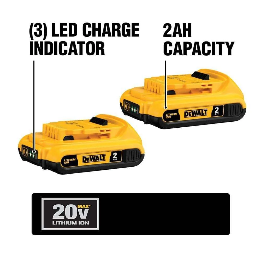 20V MAX 10-Tool Combo Kit DCK1020D2 with Batteries & Charger