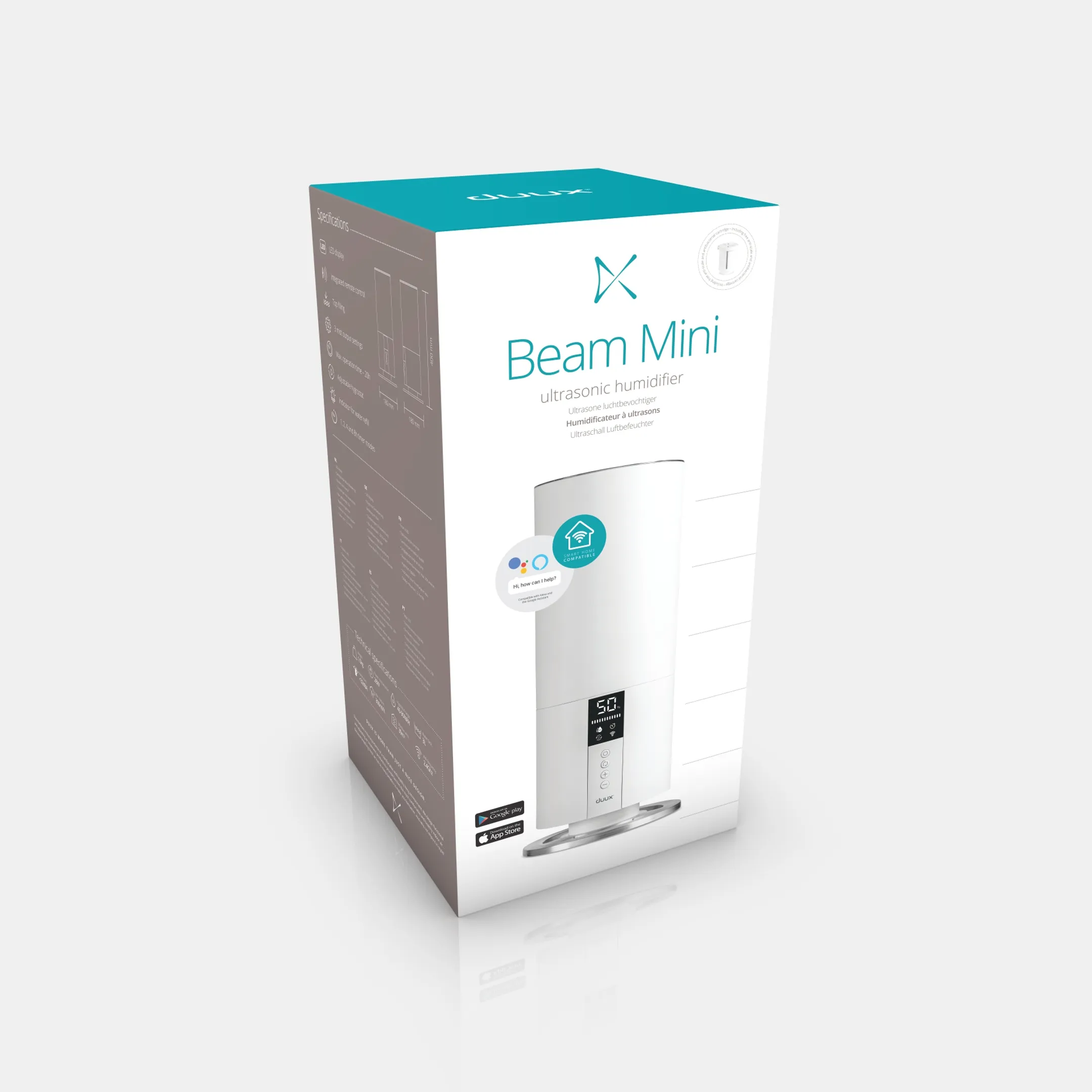 DUUX Luchtbevochtiger Beam Mini White