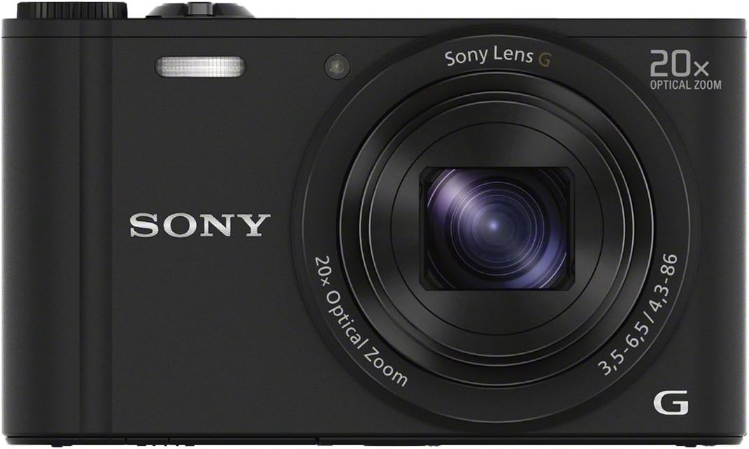 DSC-WX350 - Fotocamera compatta, colore: nero