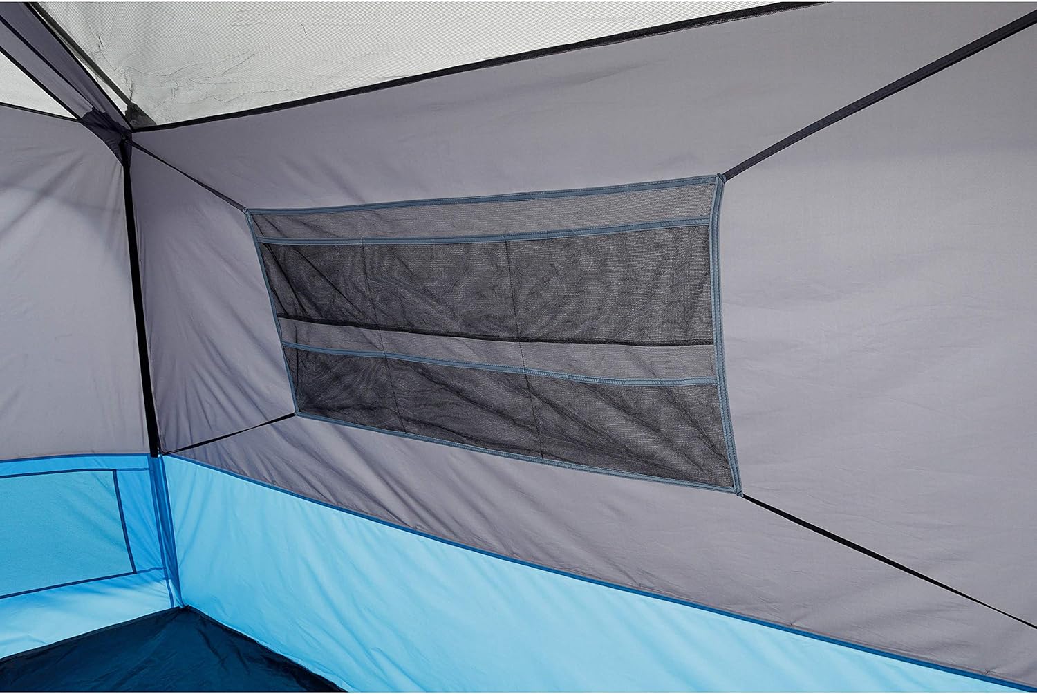 Instant Cabin Tents with LED Lights | 6 Person / 9 Person / 12 Person Family Multi Room Lighted Pop Up Tents for Camping | Included Storage Pockets for Camping Accessories