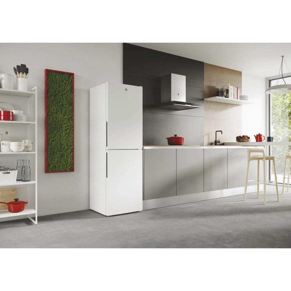 Hoover 176cm 50/50 Fridge Freezer Low Frost - White | HVCT3L517EWKR