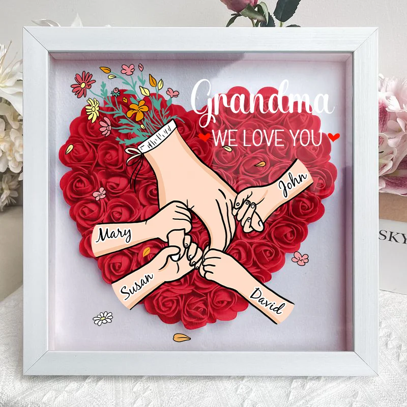 FloraFrame | Voeg jullie namen en een liefdevolle boodschap toe om het net zo speciaal te maken als jullie band met mama