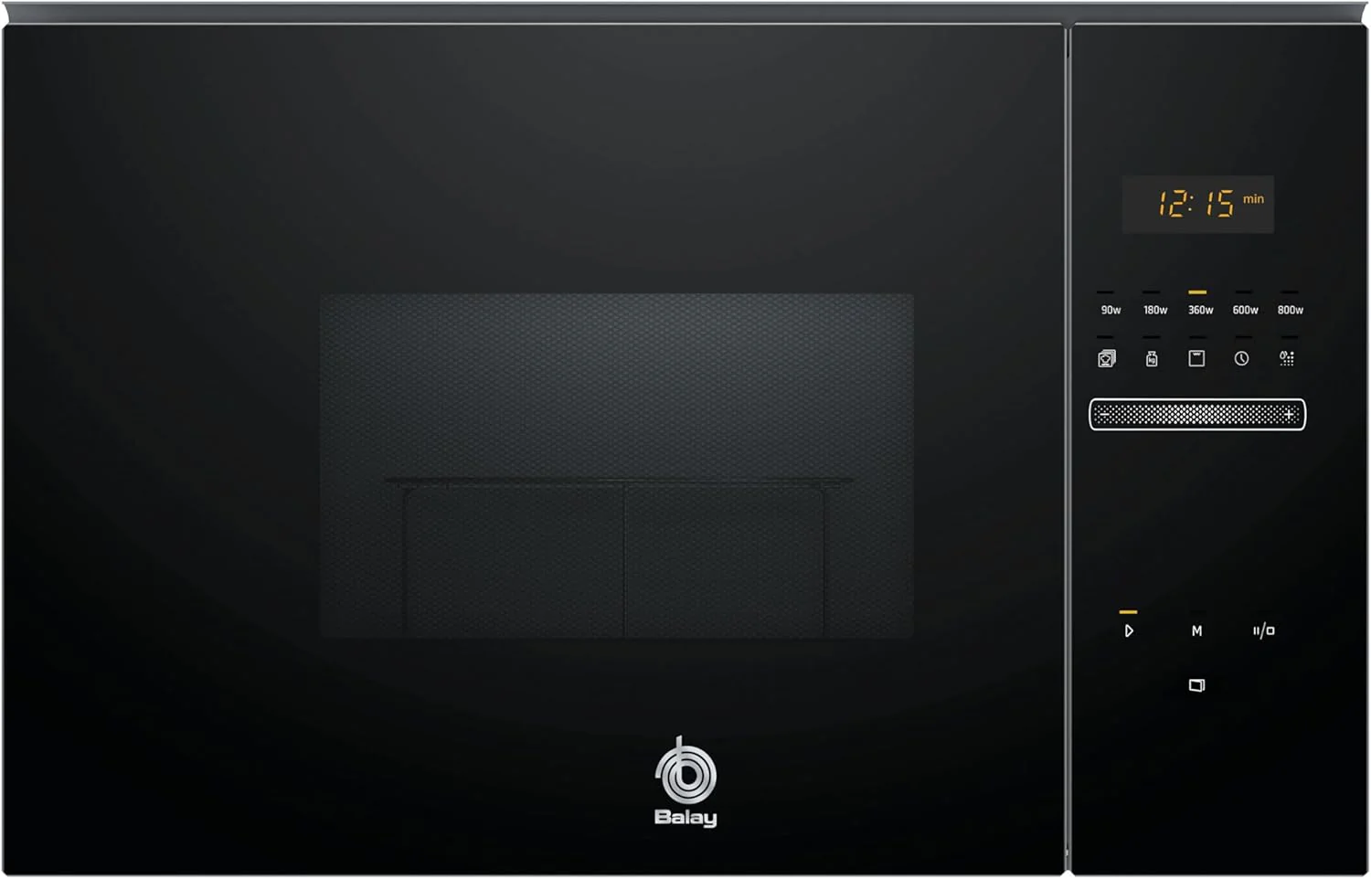 Balay 3CG5172N2 - Microwave, Electronic, Frameless Built-in, 38 cm, 20 l, 5 F, Aqualisis, Left Side Ap, 8 Recipes, Turntable 10