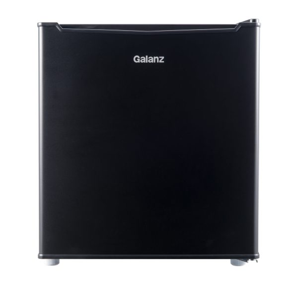 1.7 Cu ft Single Door Mini Fridge, Black