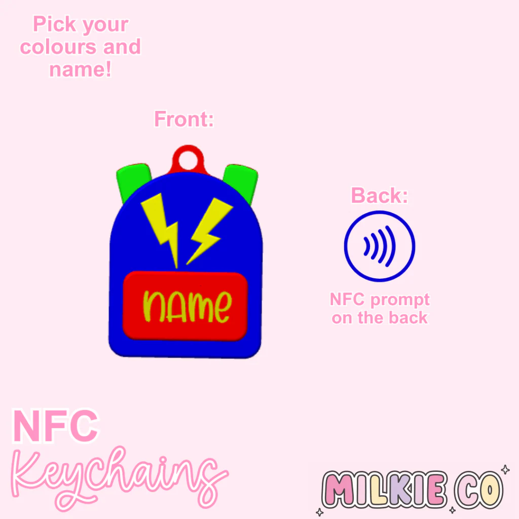 Name NFC Keychain (Boy)