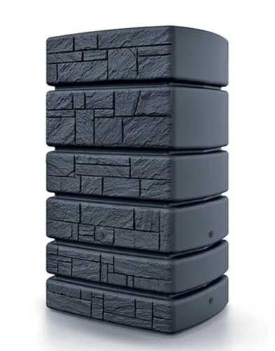 2025 Serbatoio per acque piovane Tower Stone, serbatoio per pioggia 350-500L