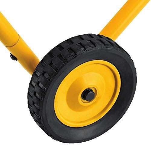 Miter Saw Stand With Wheels (DWX726) Yellow