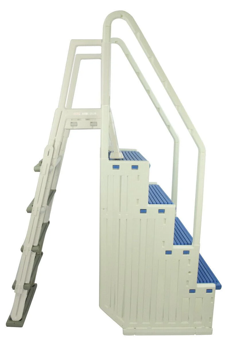 Confer Step 1 & In-Pool Ladder Aufstellpoolsystem C Farbe auswhlen