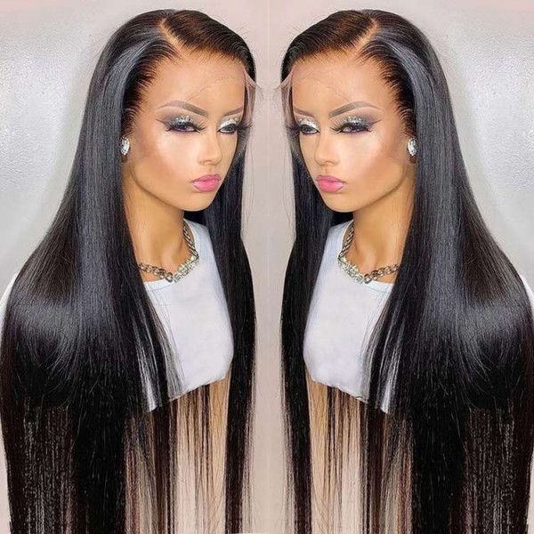 Straight Hair HD Lace Wigs Pre Plucked 13x4 13x6 Lace Front Human Hair Wigs For Women