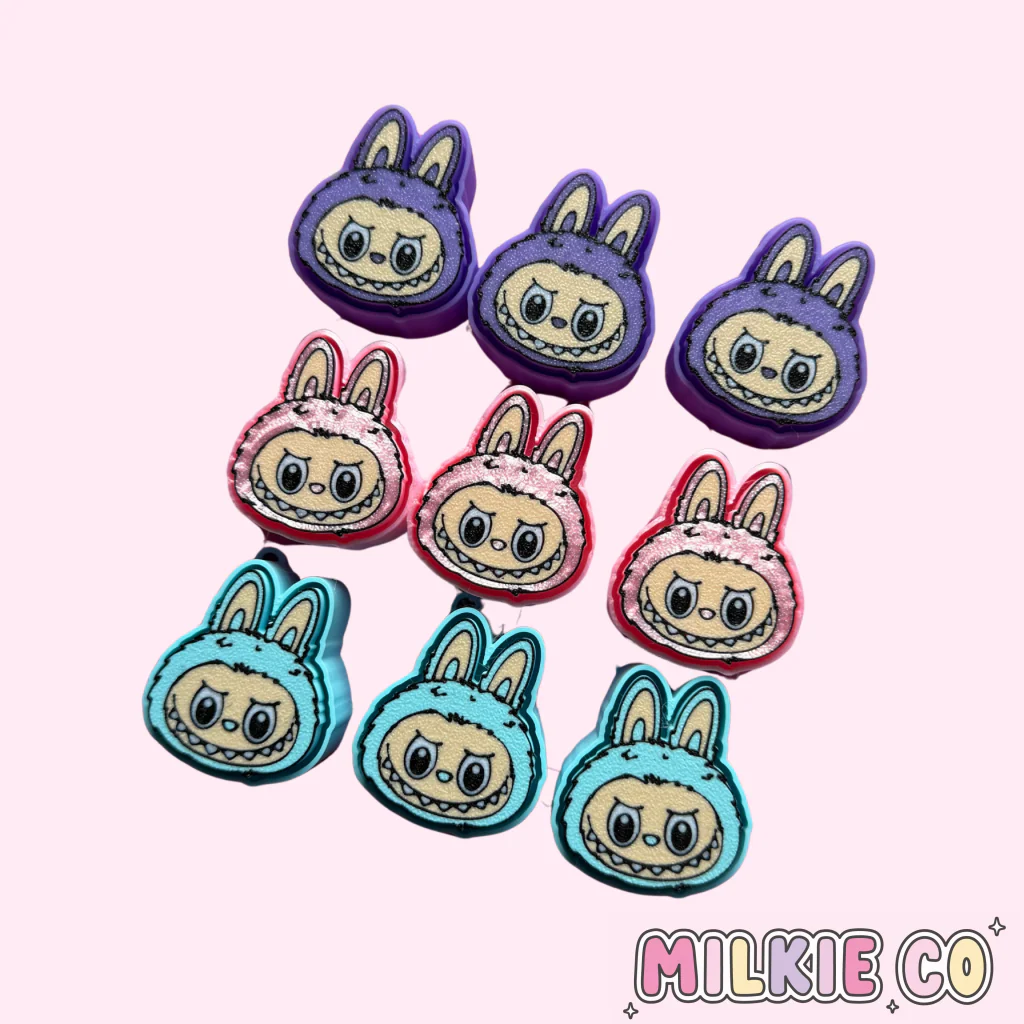 Cute Monster Clicker Keychain