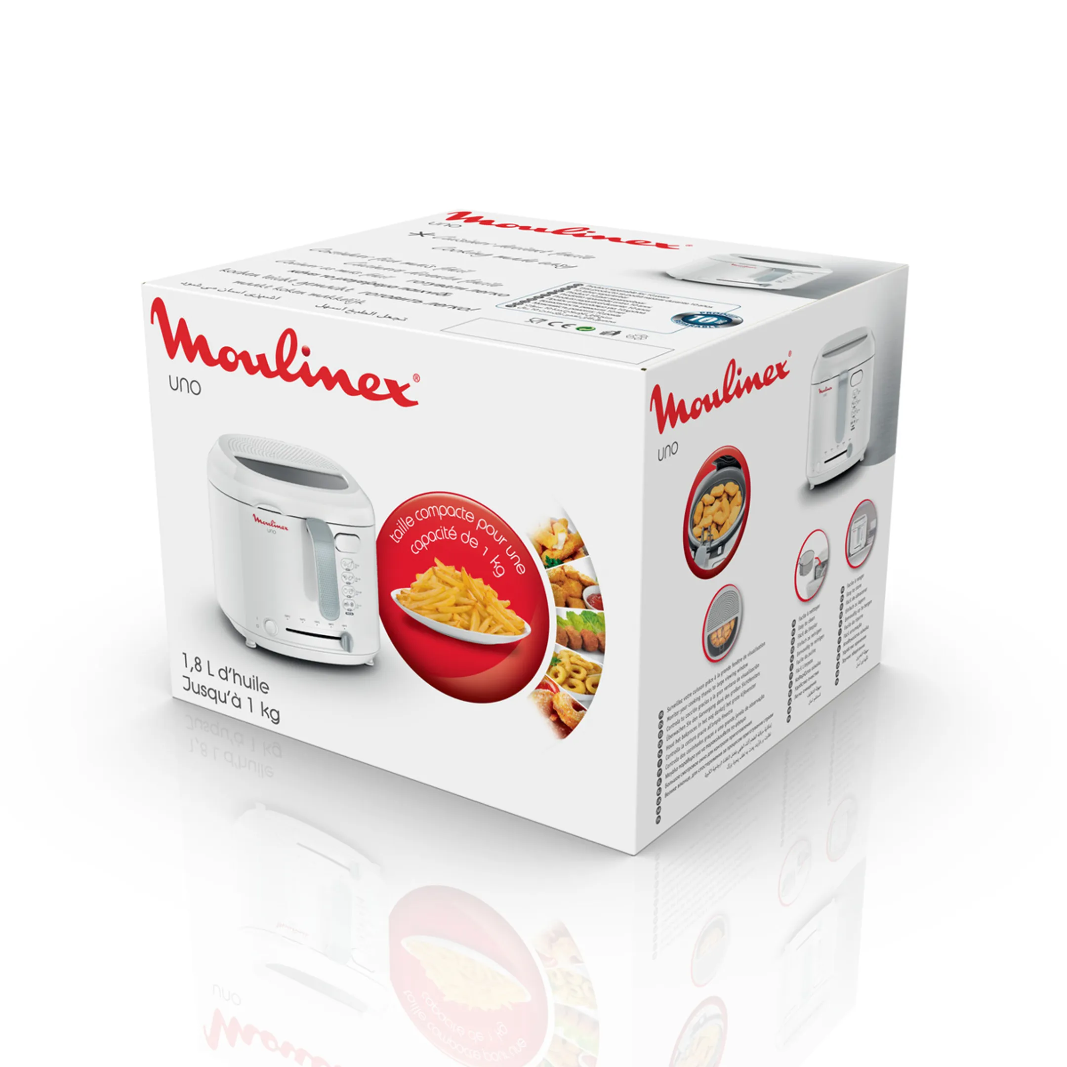 Moulinex Friteuse Uno Plastic AF203110