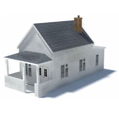 House (white/gray)