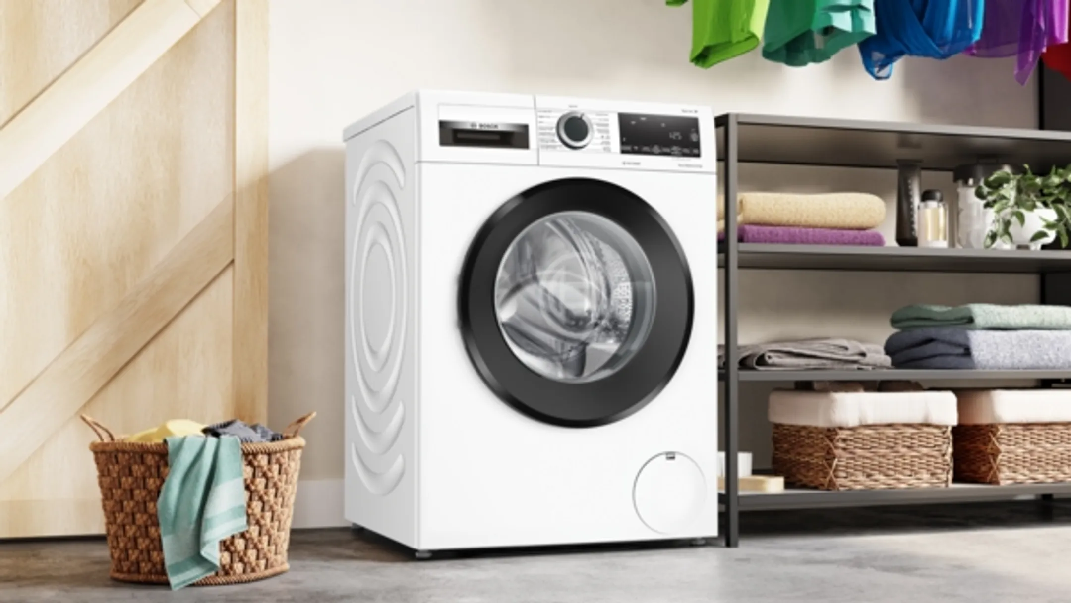 Bosch Wasmachine WGG244ZPFG Serie 6 Iron Assist 9 kg