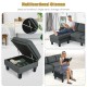 Reversible Sectional Sofa Couch L-Shaped Sofa Couch with Ottoman