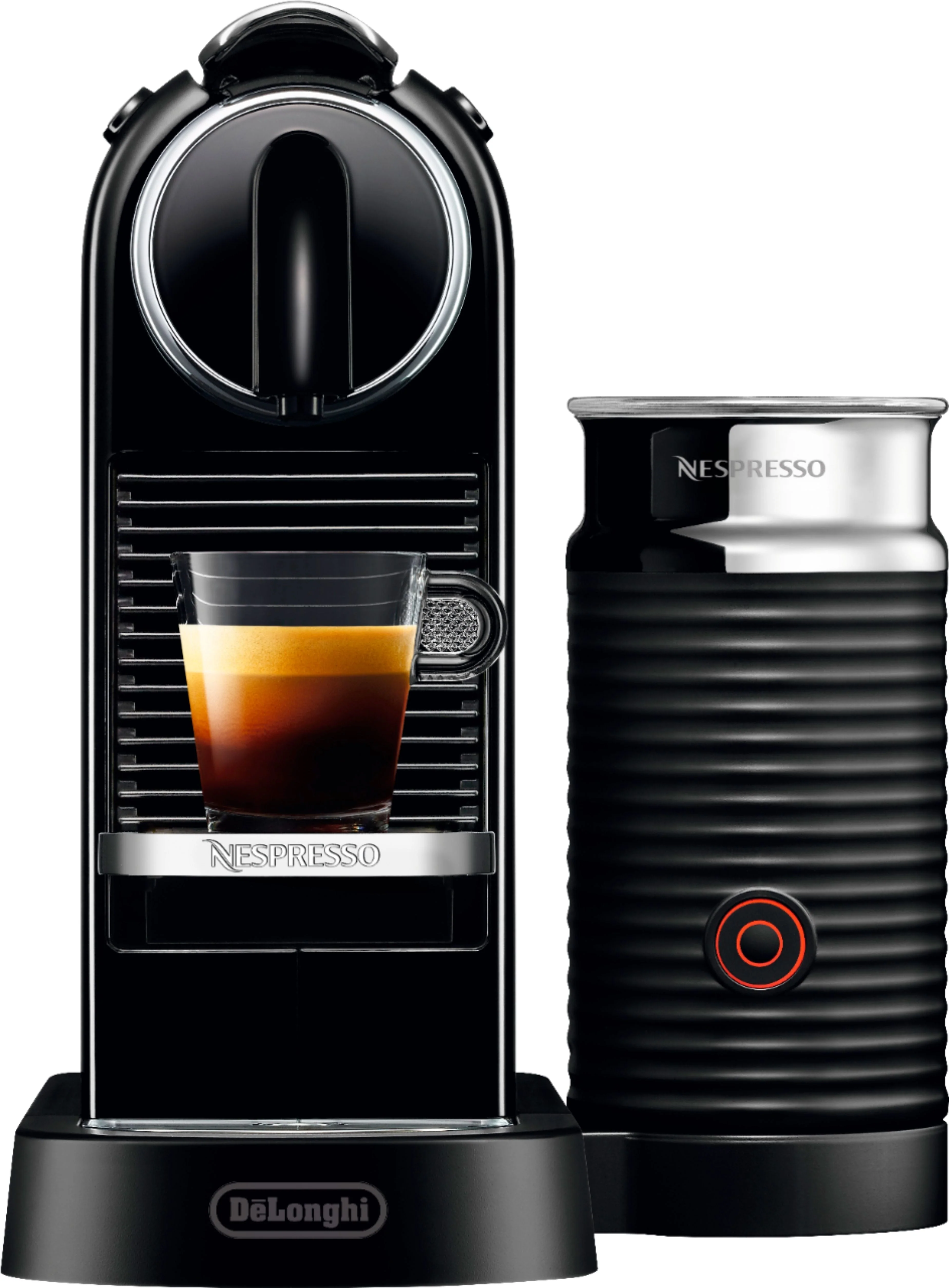 De'Longhi - Nespresso Citiz Eszpresszógép a De'Longhi-tól tejhabosítóval - Limousine Black