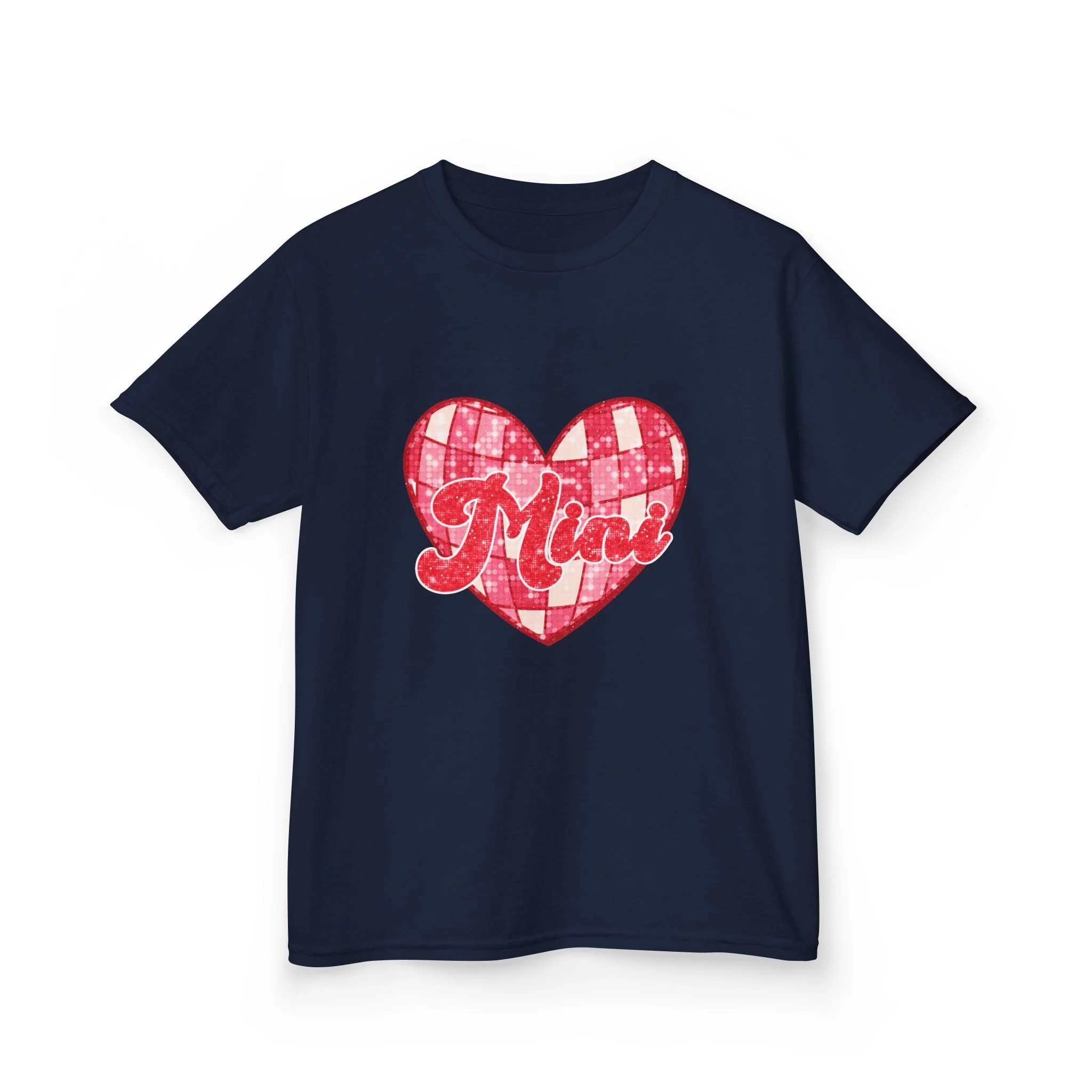 Mom Heart plaid tee | Kids T-Shirt