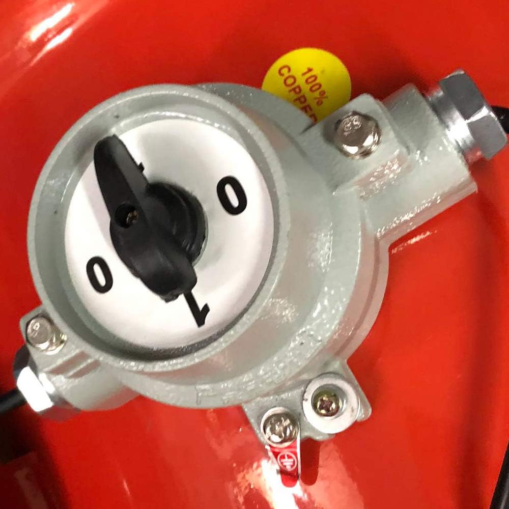 Bauventilator, EX-Explosionsgeschützter Axiallüfter 1100W 450mm, Industrieventilator mit 150m³/min für Werkstatt-Absaugung und Baustelle, Stahlbauweise mit 4 Rädern und Schutzkorb