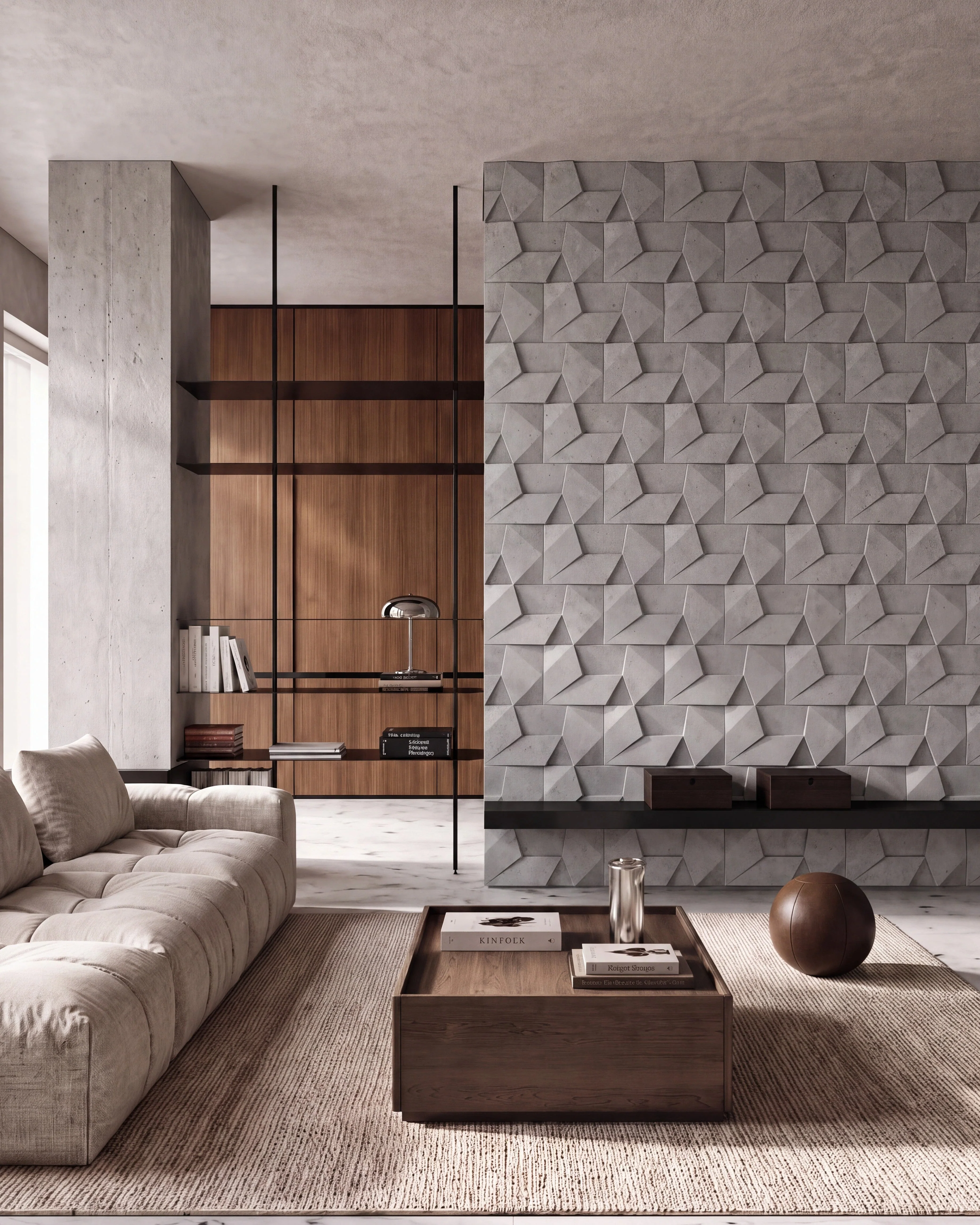 GYPSUM 3D WALL PANEL | ORIGAMI 0024