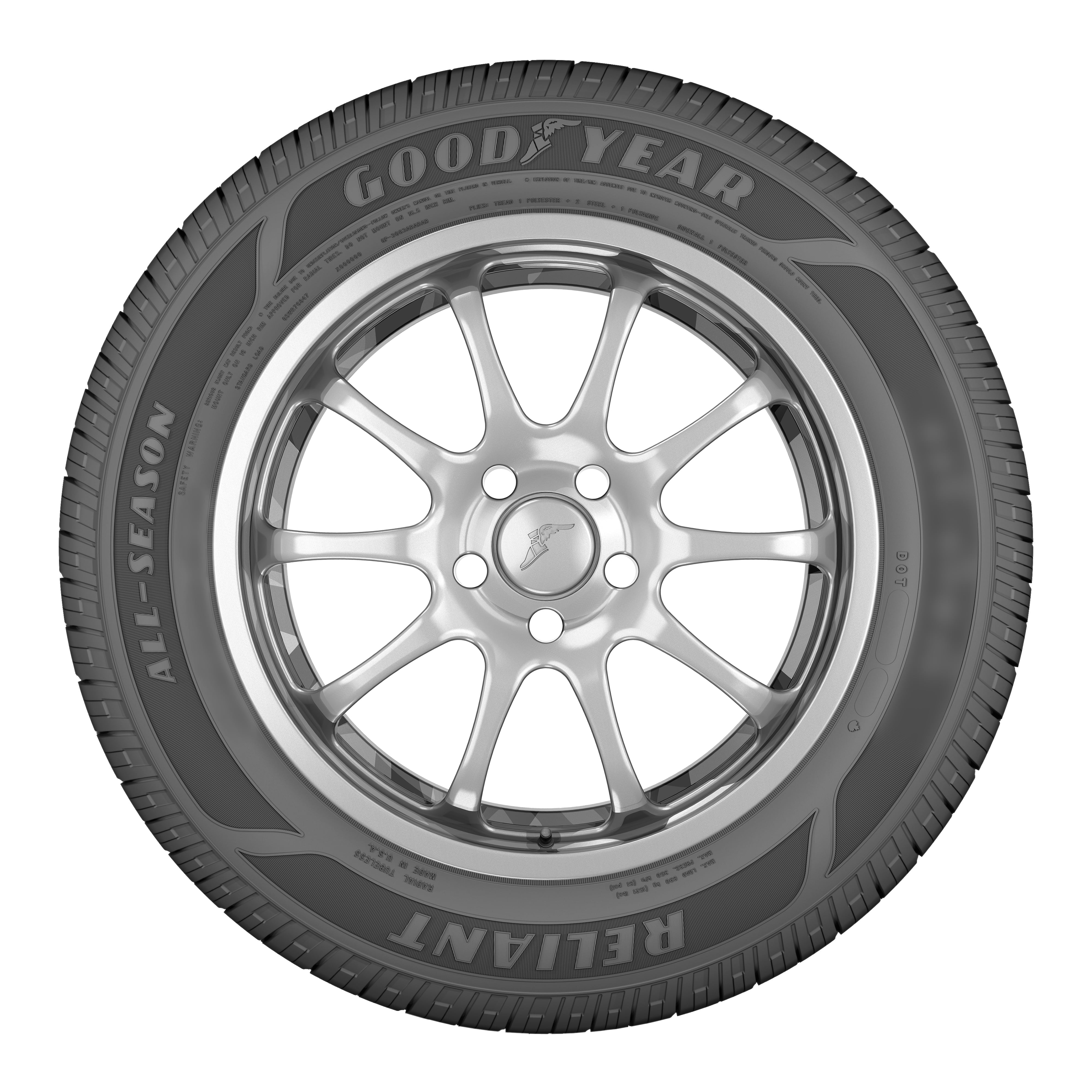 Anvelopă all-season Goodyear Reliant 225/65R17 102H pentru toate anotimpurile