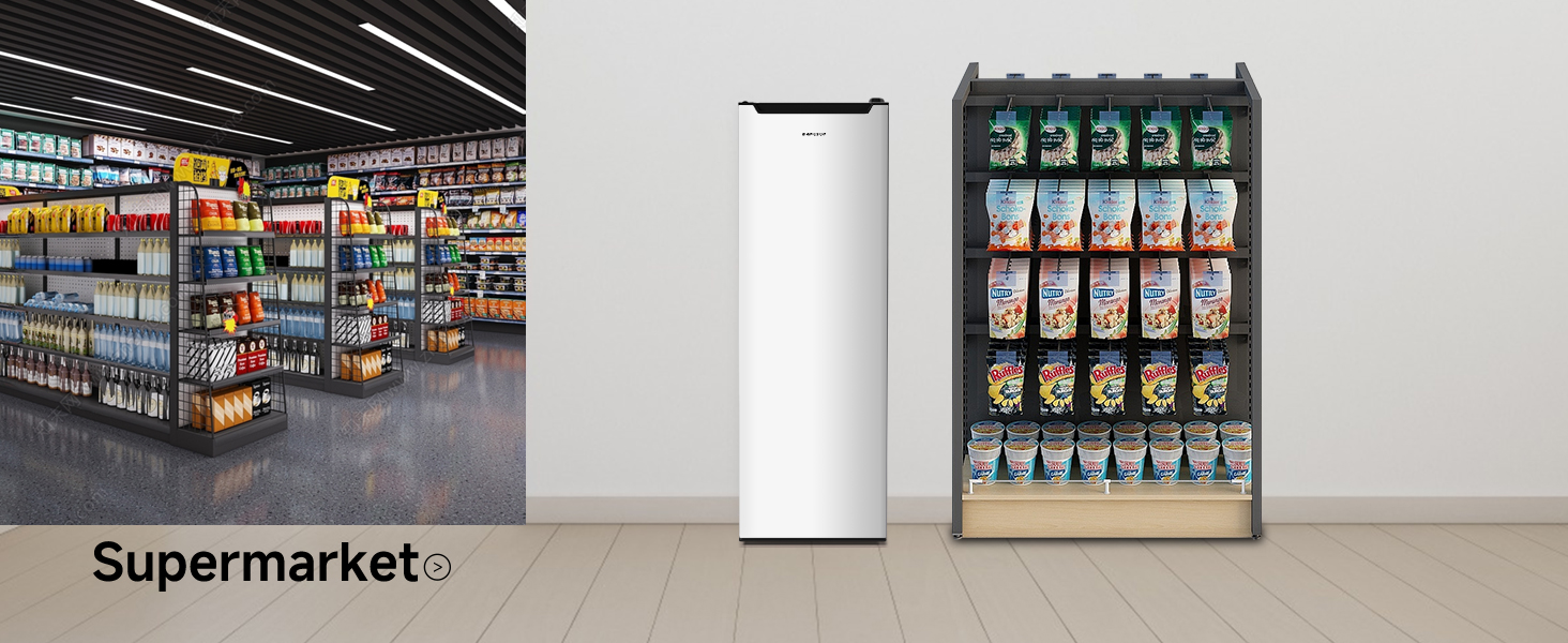 7.0 upright freezer