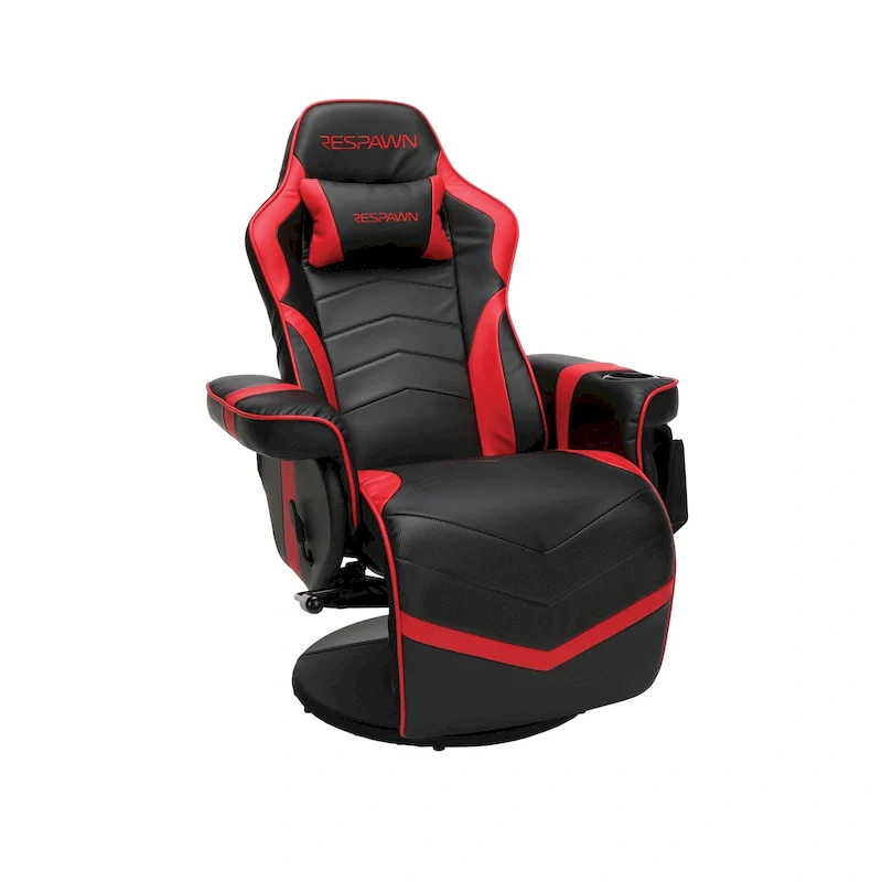 Gaming Recliner - Reclining Gaming Chair with Footrest