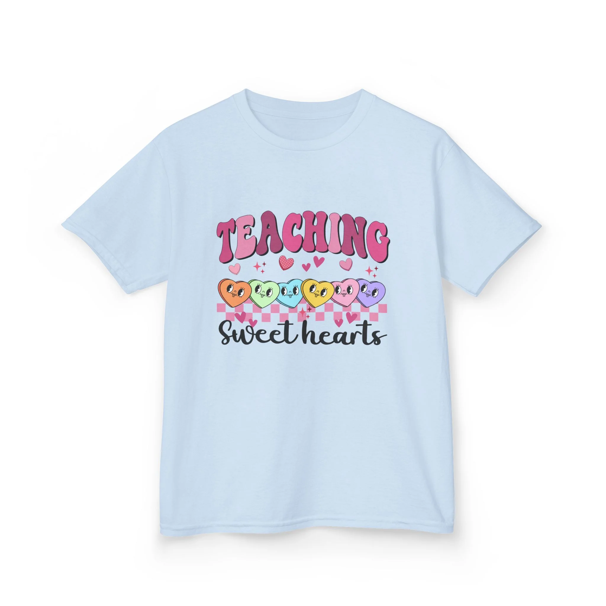 Teaching Sweethearts Kids Tee | Candy Heart Teacher Shirt