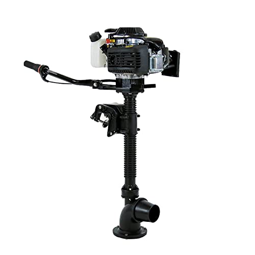 Motori fuoribordo a motore fuoribordo a pompa a getto a 4 tempi 4HP   Piccoli motori fuoribordo 55CC raffreddati ad aria Rotazione a 360°, anticorrosione   Adatto per gommoni, barche da pesca : Amazon.it: Sport e tempo libero