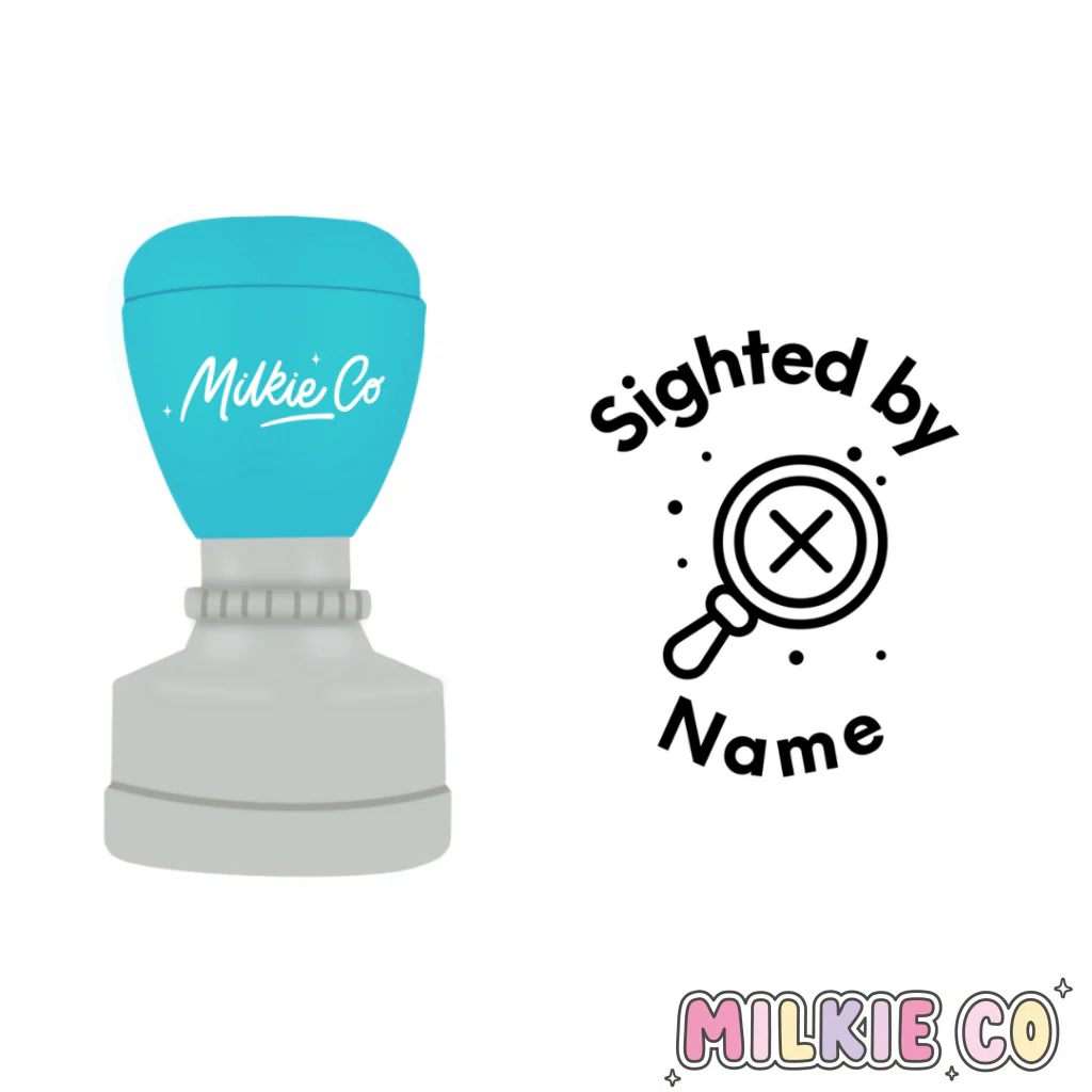 'Sighted by' Stamp
