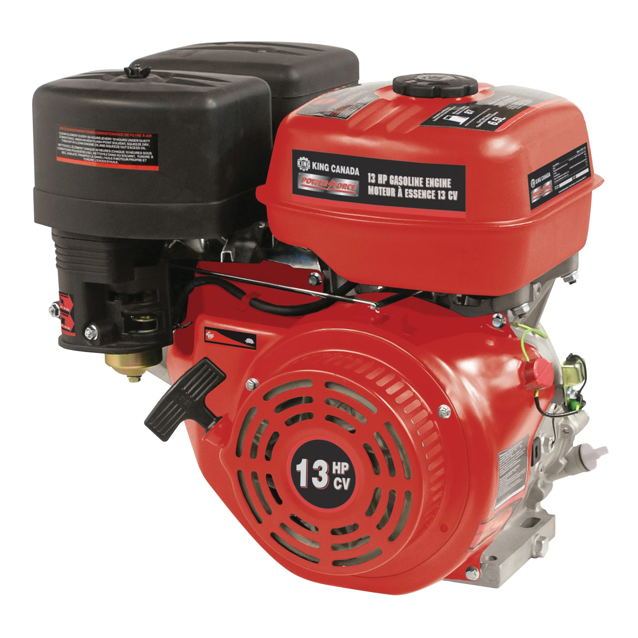 King Canada KCG-130  ~  Engine Gasoline 13 Hp 4-Stroke