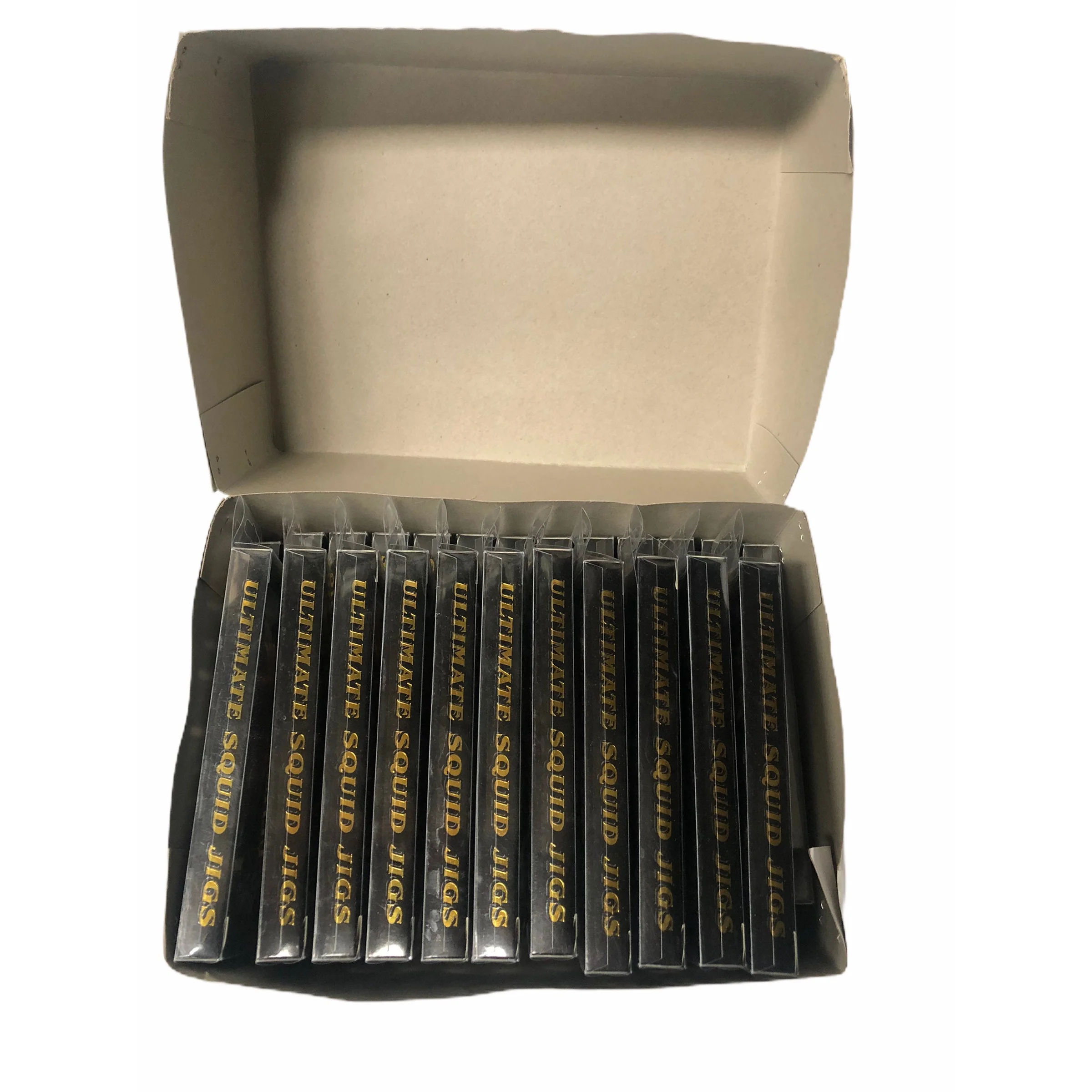Box Of 25pcs Squid Jigs Fishing Tackle /169