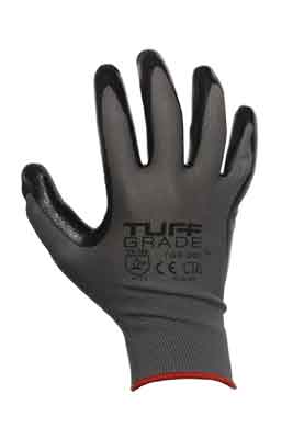 Tuff Grade TGG-200-11  ~  13 Gauge Polyester Shell Nitrile Palm