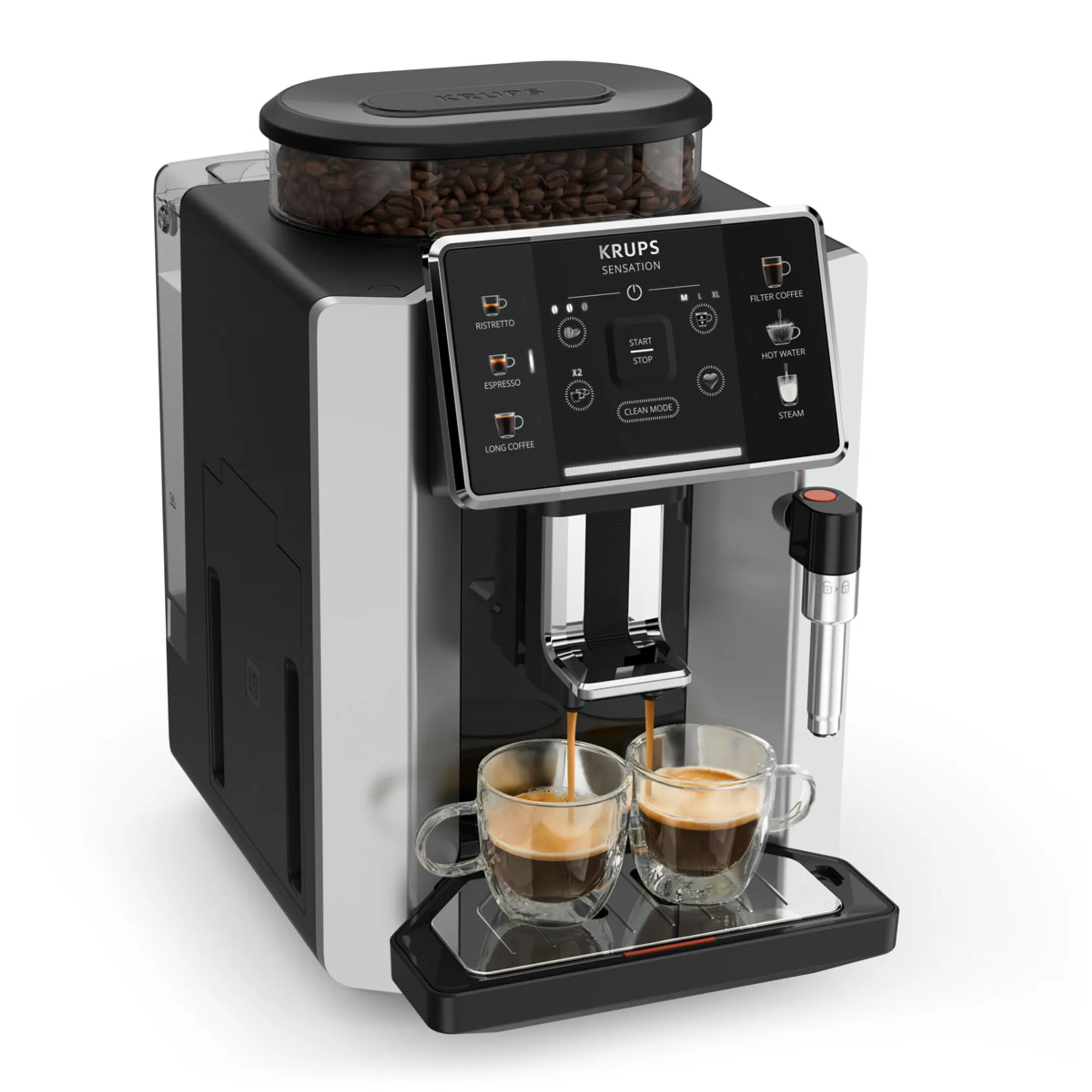 Krups Volautomatische espressomachine Sensation EA910E10