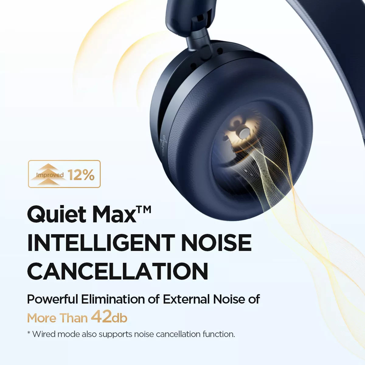 1MORE SonoFlow Pro Wireless ANC Over-Ear Headphones HQ51