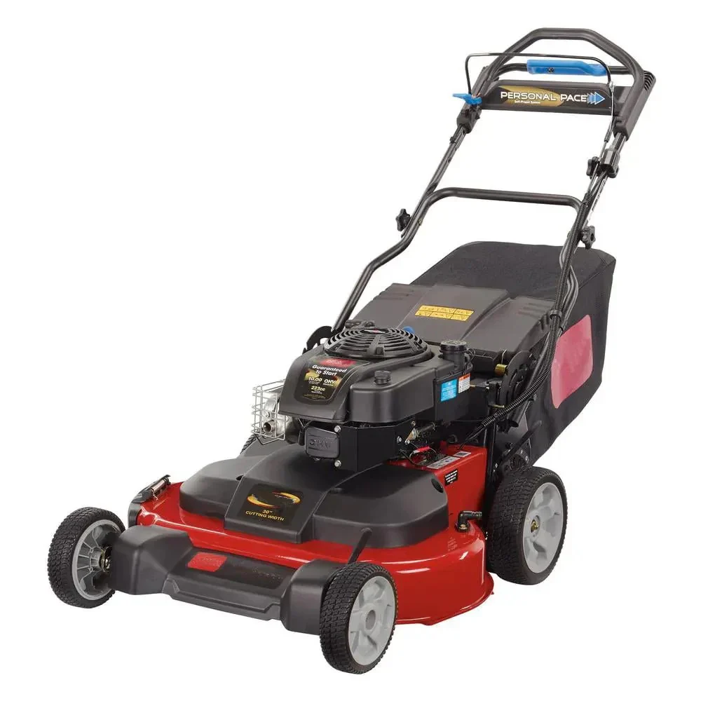30-inch self-propelled petrol lawnmower with personal speed
