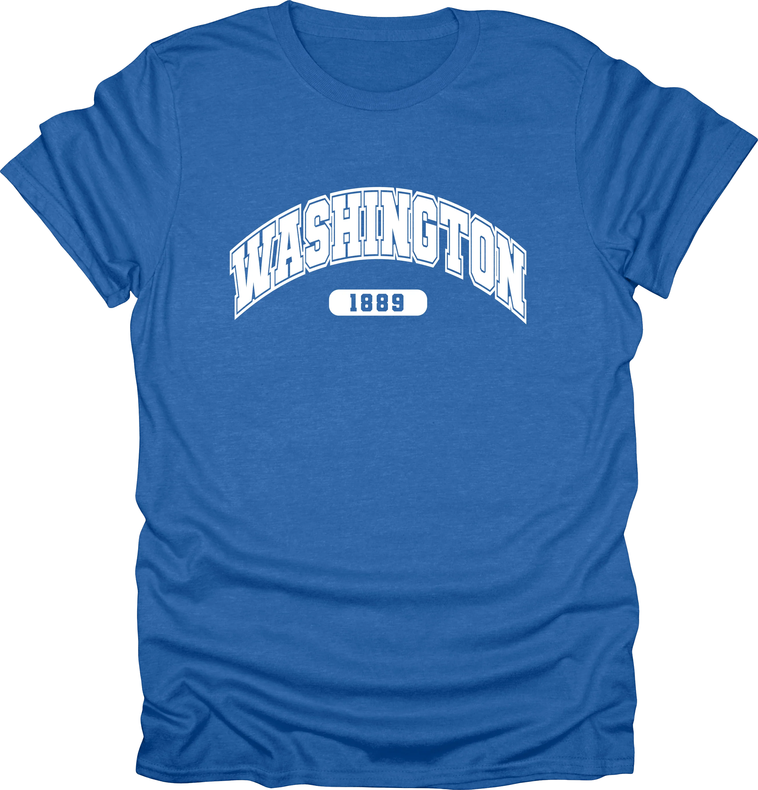 Washington Tees �C Est. 1889: Evergreen State Style T-shirt