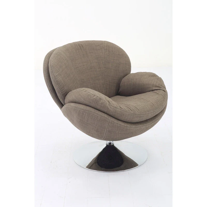 Relax-R Strand Leisure Accent Chair in Khaki Fabric