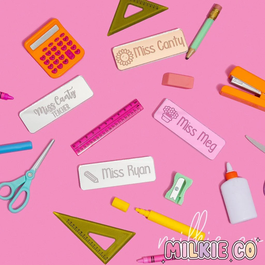 Name & Text Badges