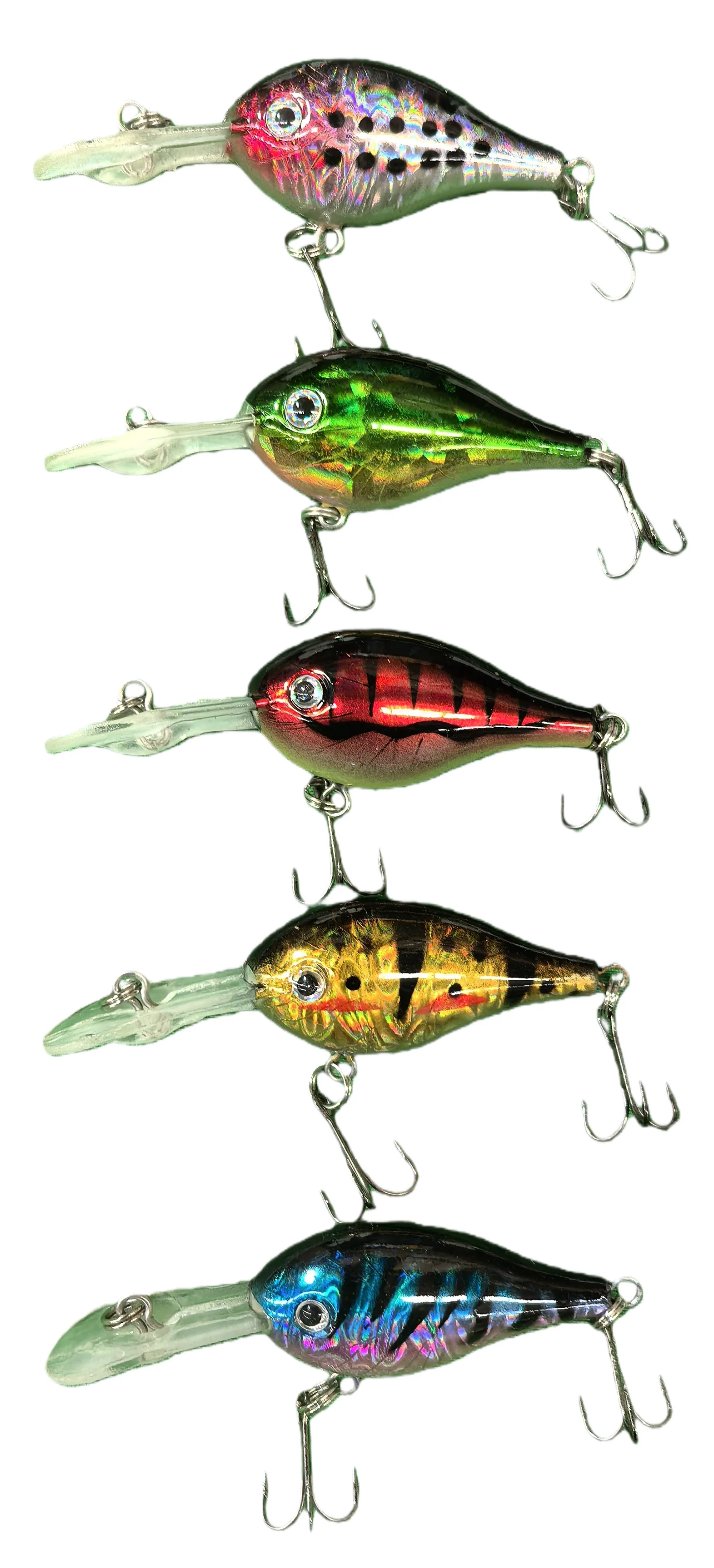 MASTERPRO Floating Crankbait 5pc Set 7cm 5.5g �?With Tackle Box CLEARANCE SALE