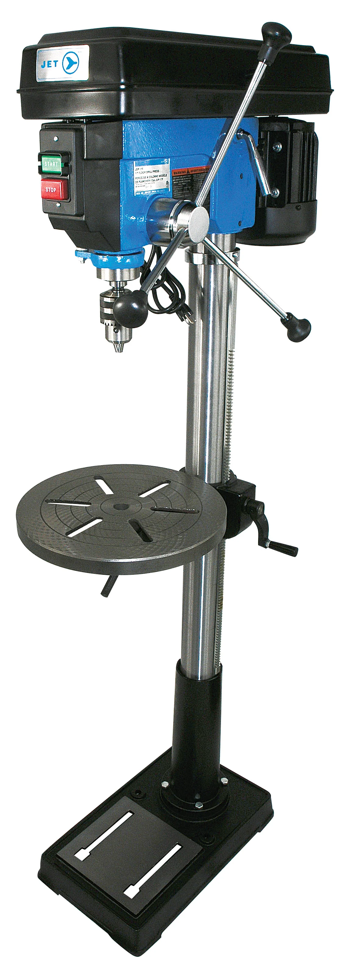 Jet JDP-17F  ~  17 Inch 1 Hp 16 Speed Floor Drill Press