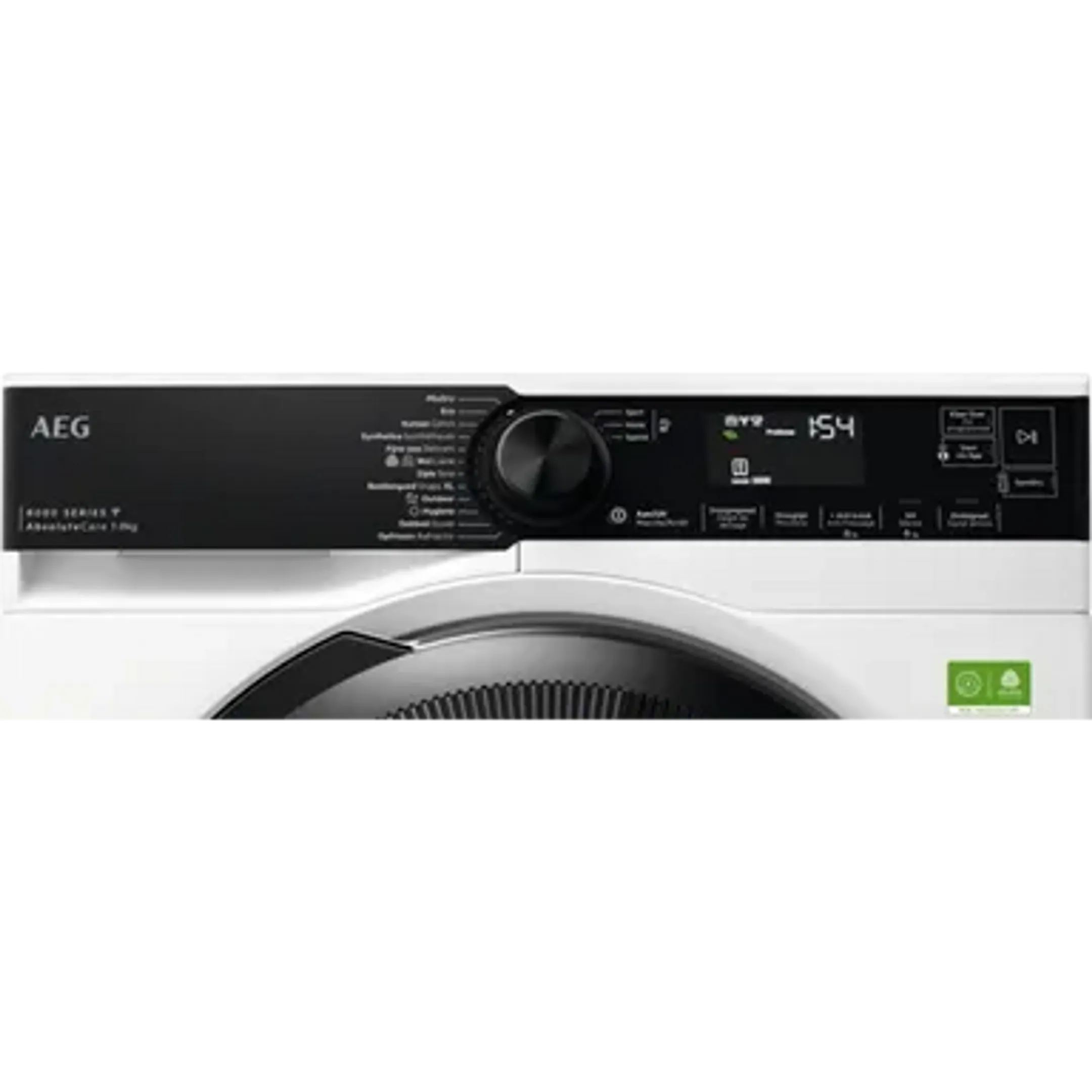 AEG Bundel - Wasmachine LR76U964 ProSteam + Droogkast TR88BHDC AbsoluteCare®