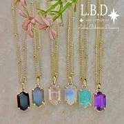 Gemstone Necklaces- Sterling Silver