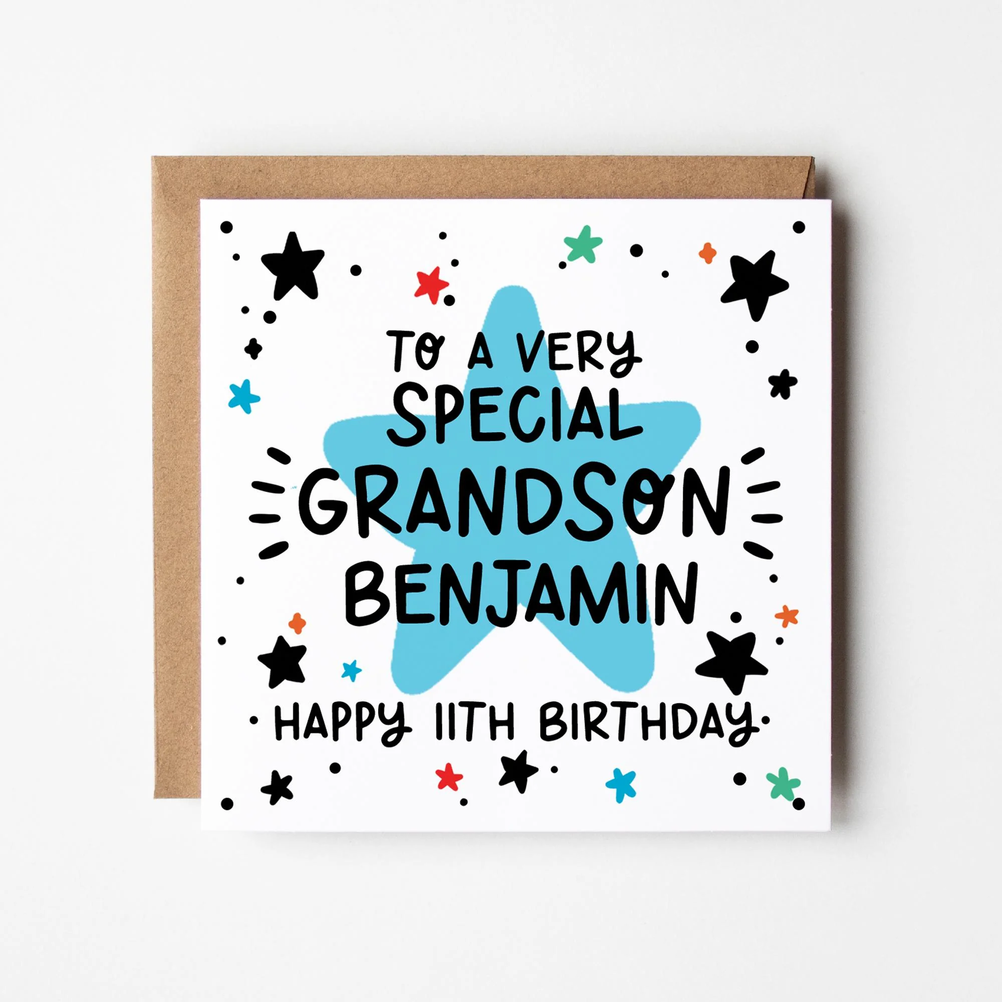 Grandson Birthday Card a?�� Birthday Number Card for Grandson a?�� Birthday Card For Grandson a?�� Birthday Card a?��