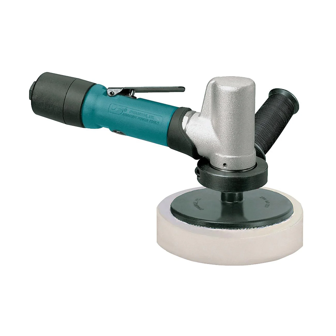 Dynabrade 51430  ~  5 Inch Diameter 7 Degree Offset Rotary Buffer .4 Hp 3200 Rpm Rear Exhaust 3/8 Inch-24 Spindle Thread