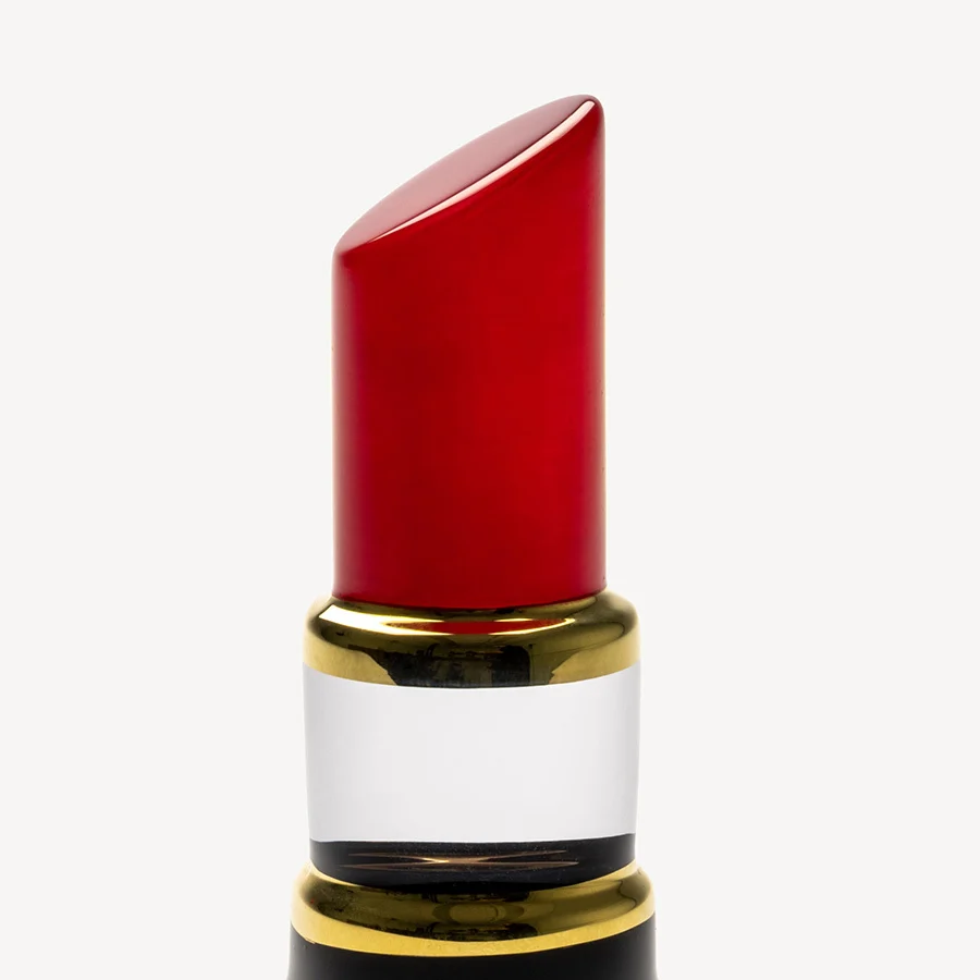 Lipstick Glass Sculpture