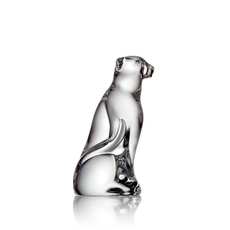 Cheetah Glass Art