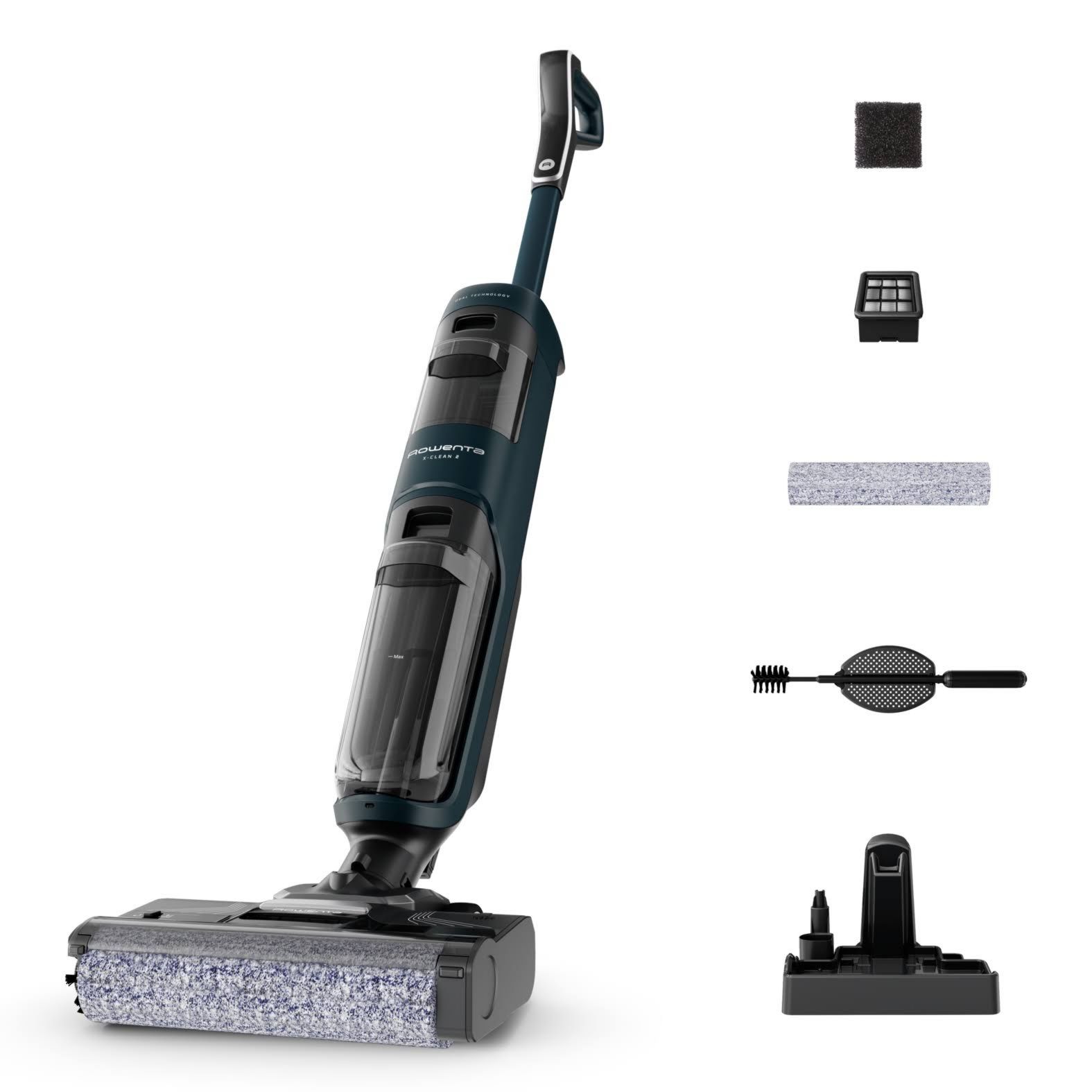 Rowenta X-Clean 2 Lavapavimenti Senza Fili Modalità ECO/MAX gz2251e0